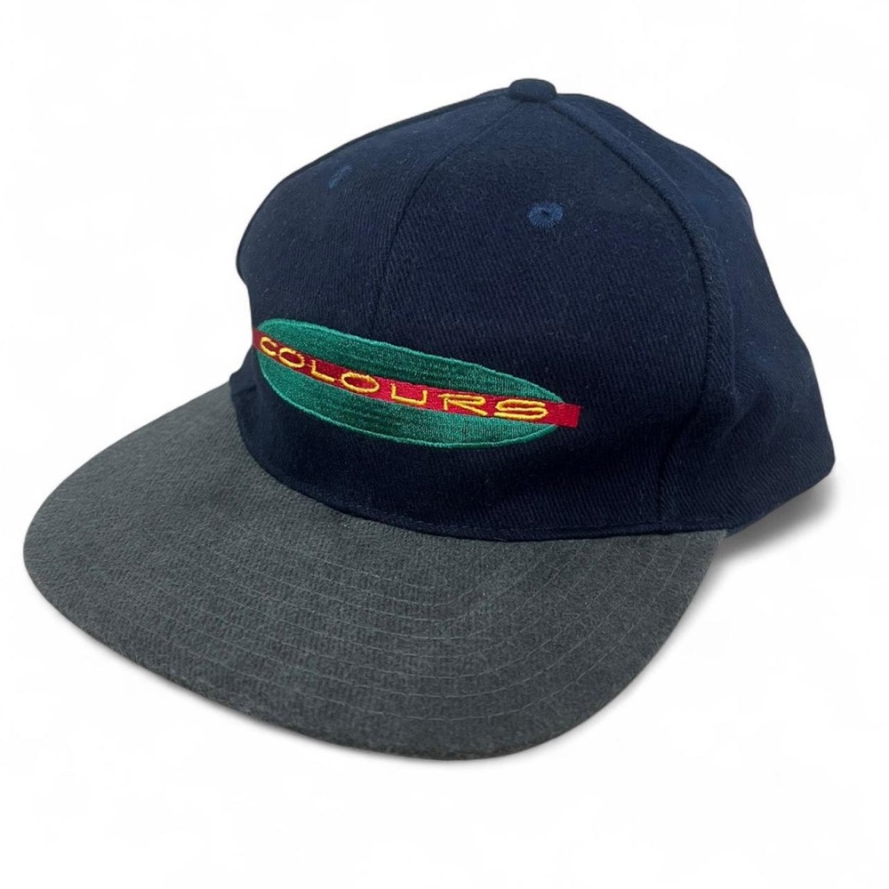 Colours Vintage Limited edition Alexander Julian Navy and Gray Logo 90s Cap